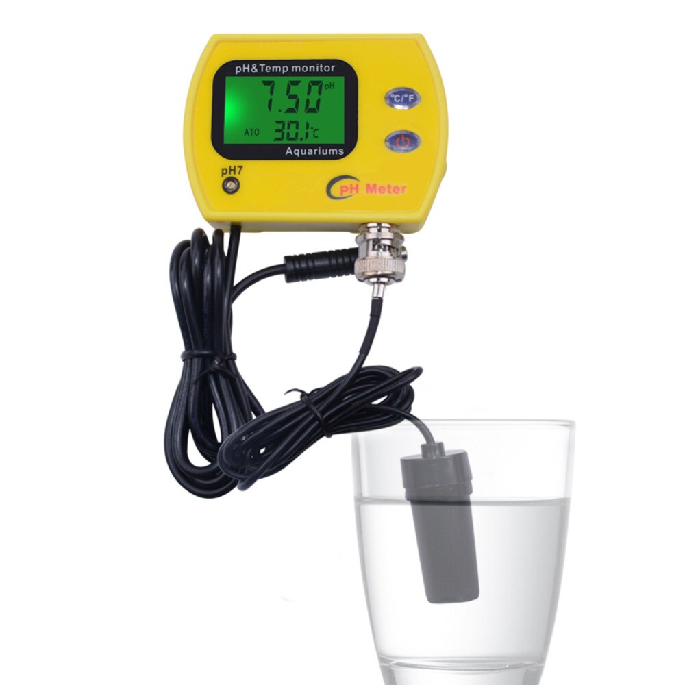 PH Meter Digital Water Analysis Meter Portable Electronic Tester With Backlight
