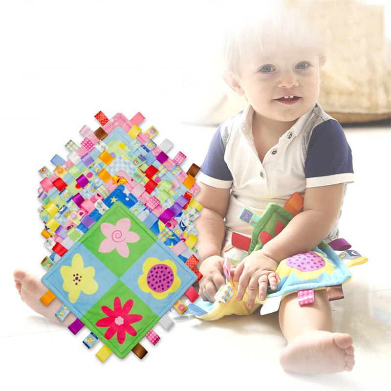 1PC Super suave cuadrado cómodo juguete de peluche bebé calmante toalla como Multi-función Multi-estilo bebé agarre toalla reconfortante
