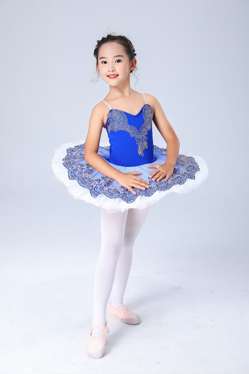 children's royal blue ballet stage costumes adult ballet costumes