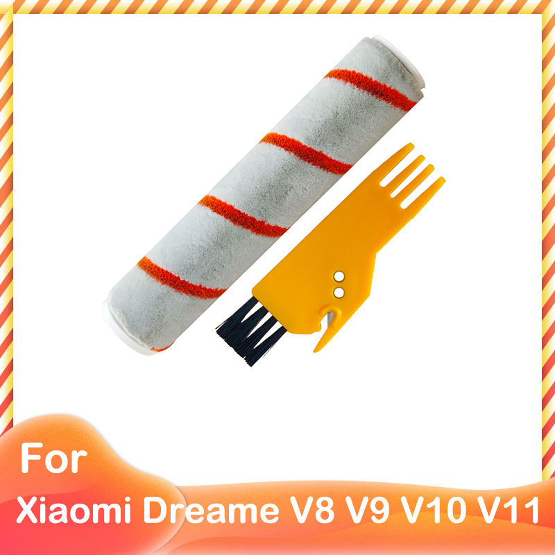 Compatible for Xiaomi Dreame V9 V10 V11 V8 V9B V9P XR Accessories Main Brush HEPA Filter Wireless Handheld Parts: army green