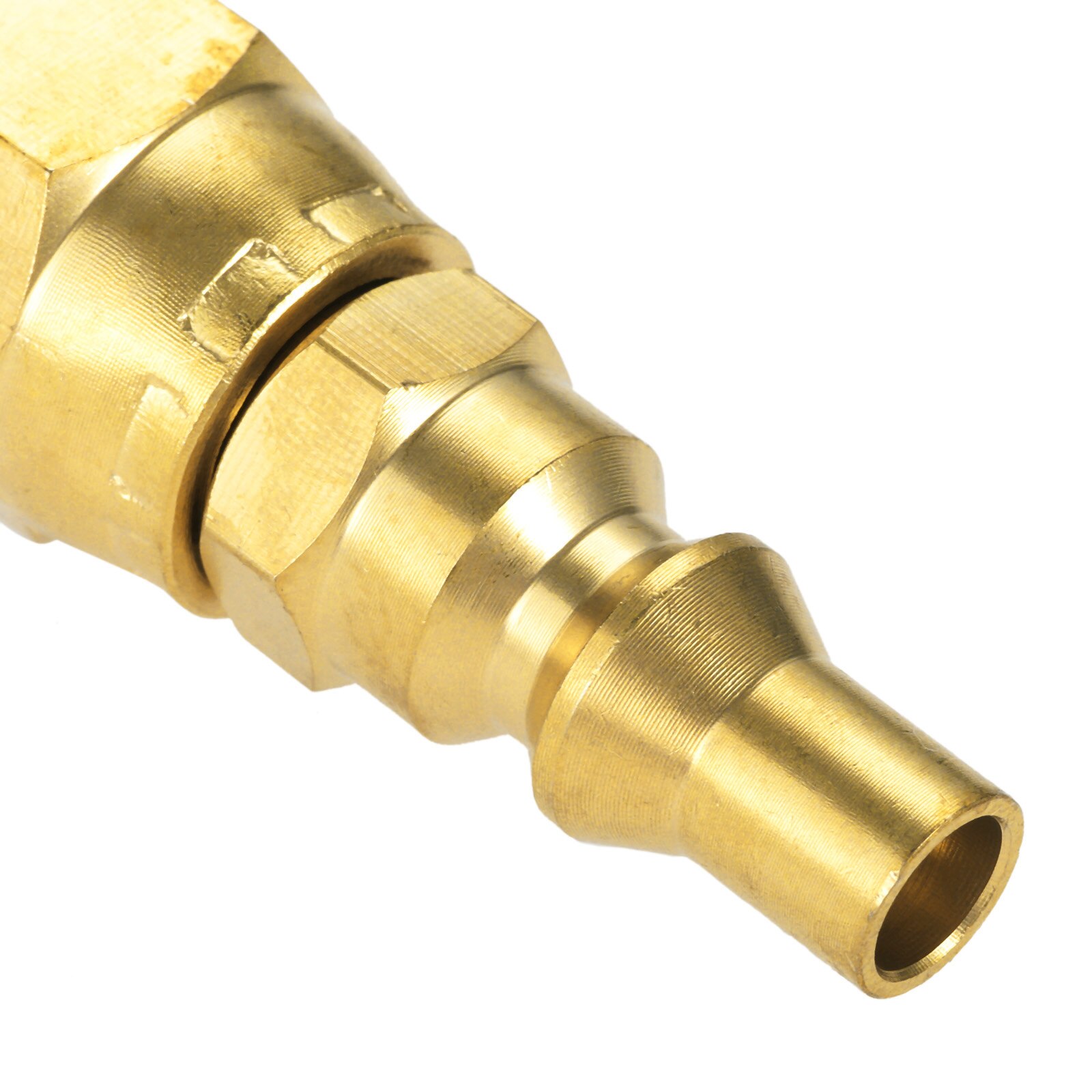 1pc Propane RV Quick-Connector Gas BBQ Grill Heater Brass 1/4" Plug Connect 3/8" Female Flare Connector Hook Low Pressure Stove