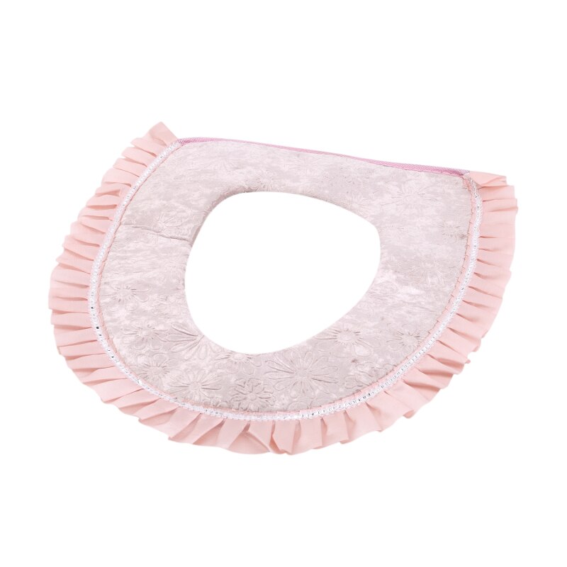 Plüsch Blume Wc Sitz Plüsch Winter Weiche Wc Sitz Pad Reißverschluss Hoher Heimat Schlecht Zubehör