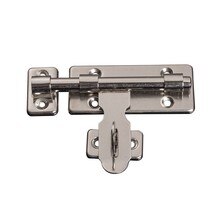 Tool Slide Bolt Gate Latch 1* Silver Slide Bolt Lock Gate Latch Stainless Steel 1pcs 1x