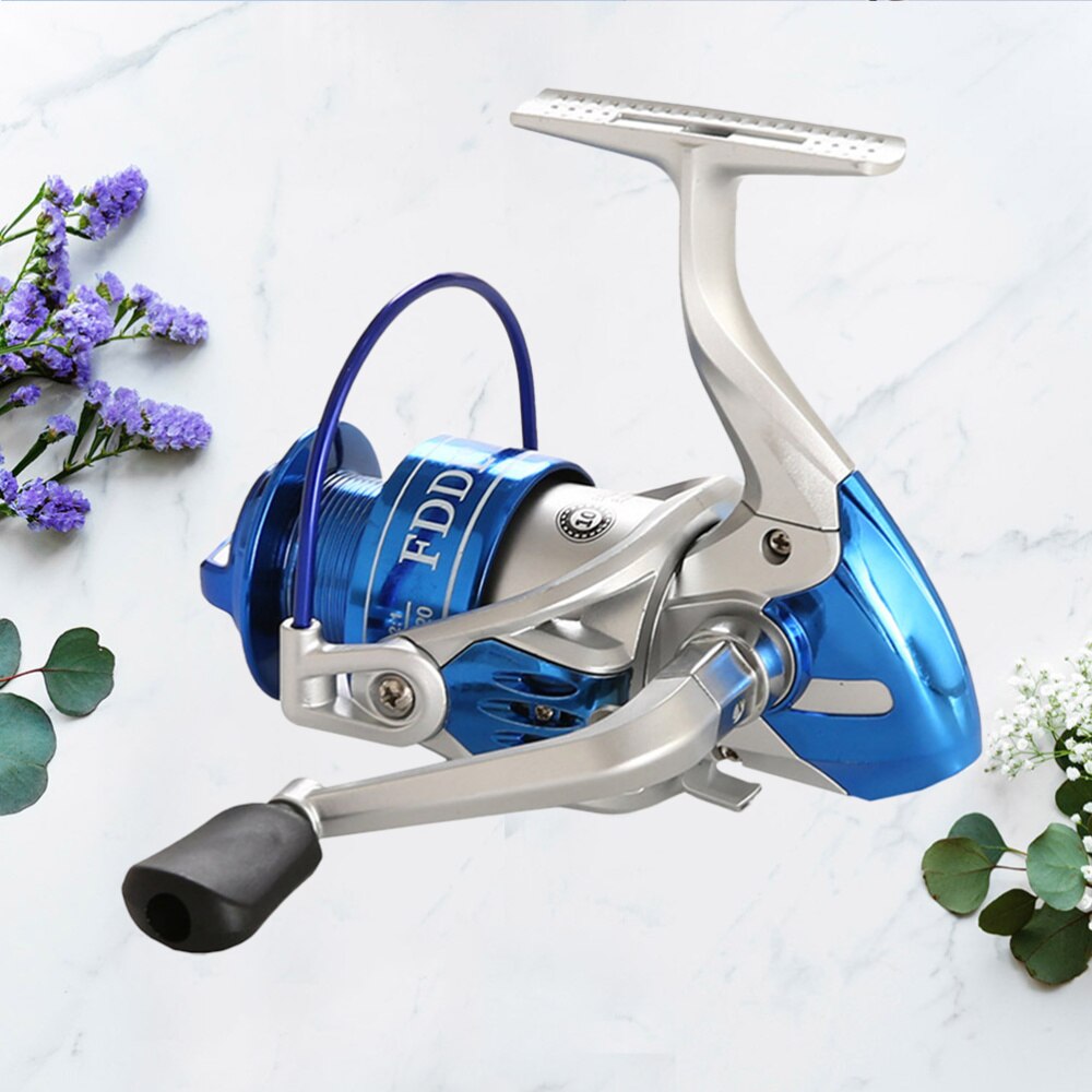 RUEDA DE PESCA General, carrete de pesca giratorio, herramientas de pesca de mar, equipo de caña de pescar (FC1000): Blue FC1000