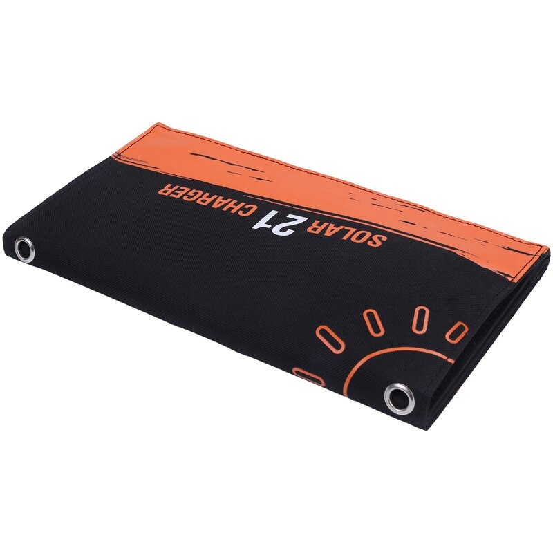 RISE-21W Portable Solar Charger Solar Panel Solar Folding Bag Mobile Phone Emergency Dual Usb Outdoor Camping Hiking Camping Sol