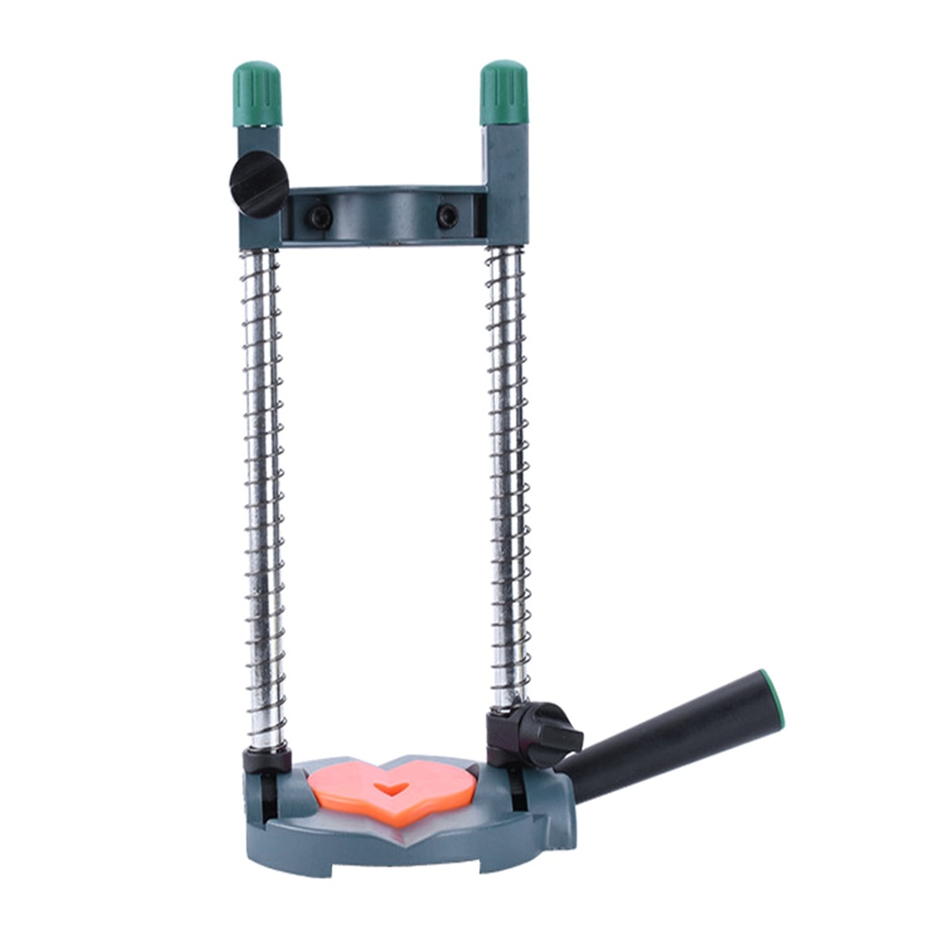 Adjustable Angle Drilling Rig Precision Guide Stand Positioning Bracket Holder For Electric Drill Removable Handle DIY Tool