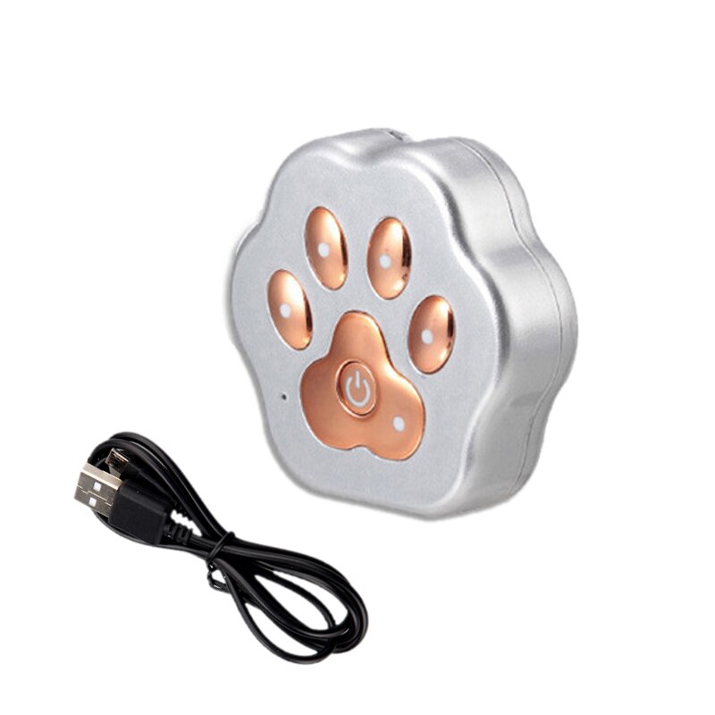 Globale localizzatore accorto animale domestico inseguitore anti-Perso Geofence Gatto Collare Collare di canna Gsm/Gps Wifi localizzatore Impermeabile IP66 per pagina ragnatela/App/Wechat: grigio