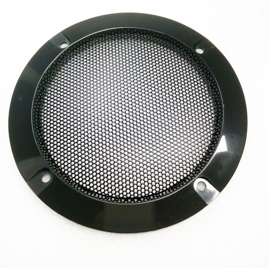 For 2"/3"/4"/5"/6.5"/8"/10" inch Car Audio Speaker Conversion Net Cover Decorative Circle Metal Mesh Grille Protection #Black