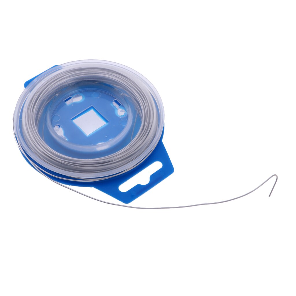 Stainless Steel Wire Safety Locking Tie Roll Spool 0 . 8mmx25 &#39;