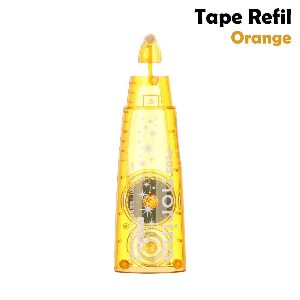 Double Sided Adhesive Dots Stick Glue Tape Dispenser Sticks Scrapbook Cutter Stationery Office Supply: Orange Tape Refil