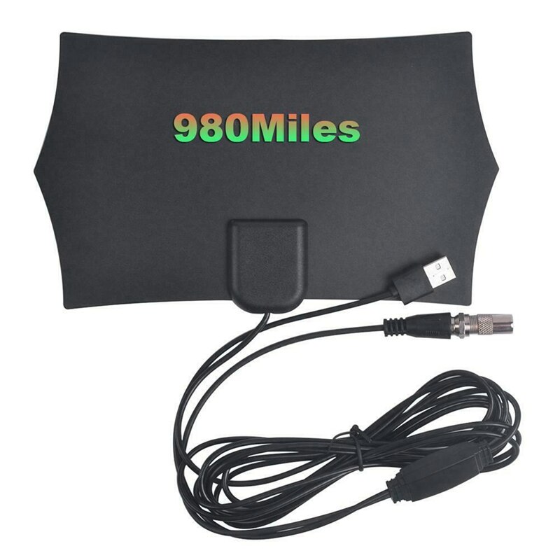 980 miles 4k digital hdtv indendørs tv antenne med forstærker signal booster tv radius surf fox antena hd tv antenner antenne: Default Title