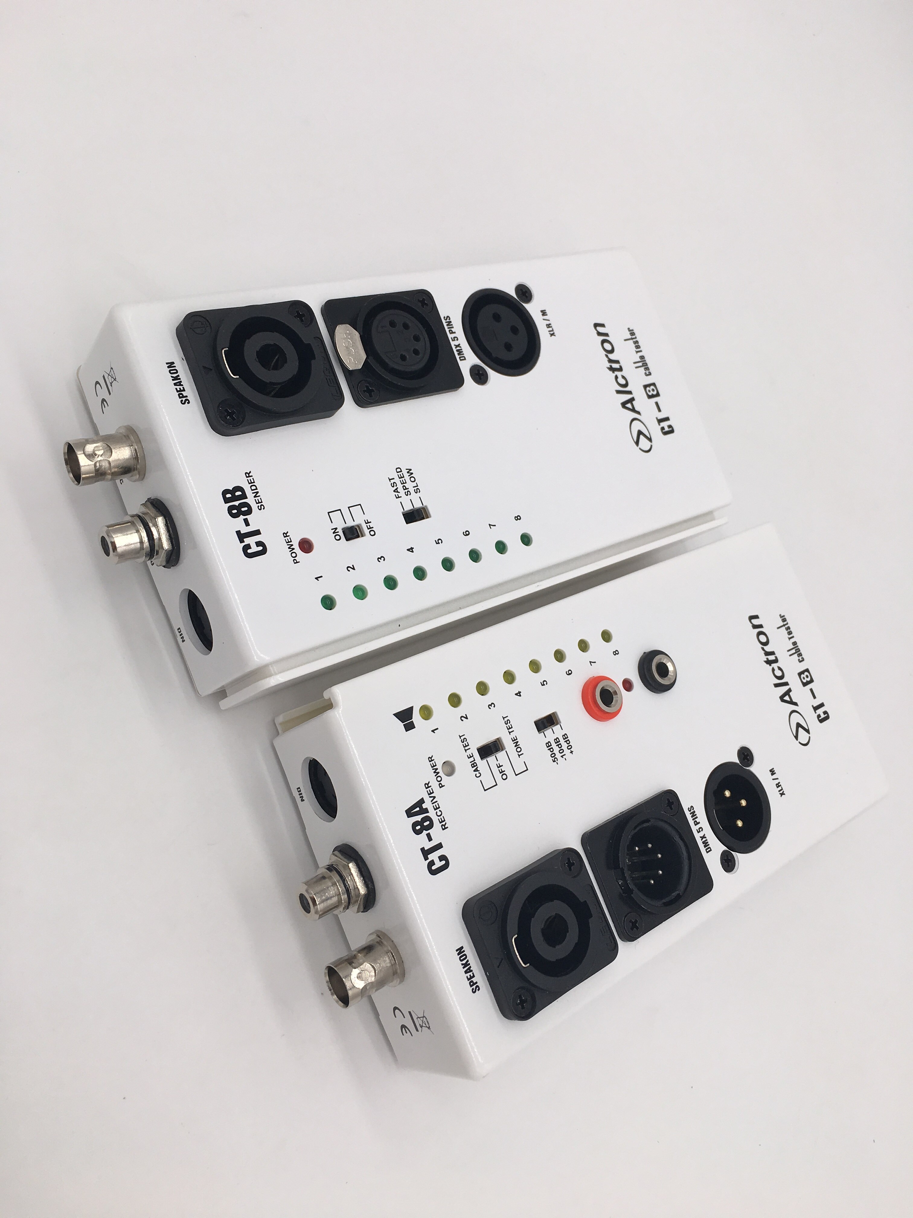 Alctron ct -8 multi-purpose audio kabel tester line test instrument engineering ledningsadskillelse test