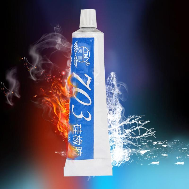 Sellador de goma de silicona resistente a altas temperaturas, sellador adhesivo de pegamento para electrodomésticos