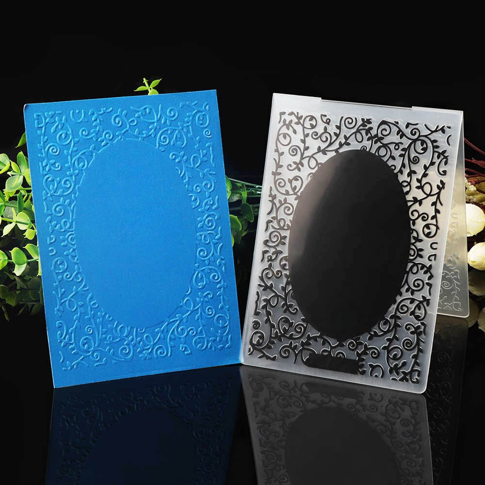 1PC Various Pattern Plastic Embossing Template DIY Scrapbook Paper Craft Album Cards Handcraft Plastic Template