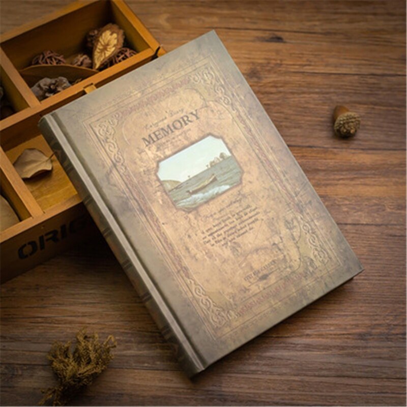 Retro Notebook Journals Voor Reizigers Creatieve Planner Vintage Patroon Schoolbenodigdheden Student: 7HH1001041-14