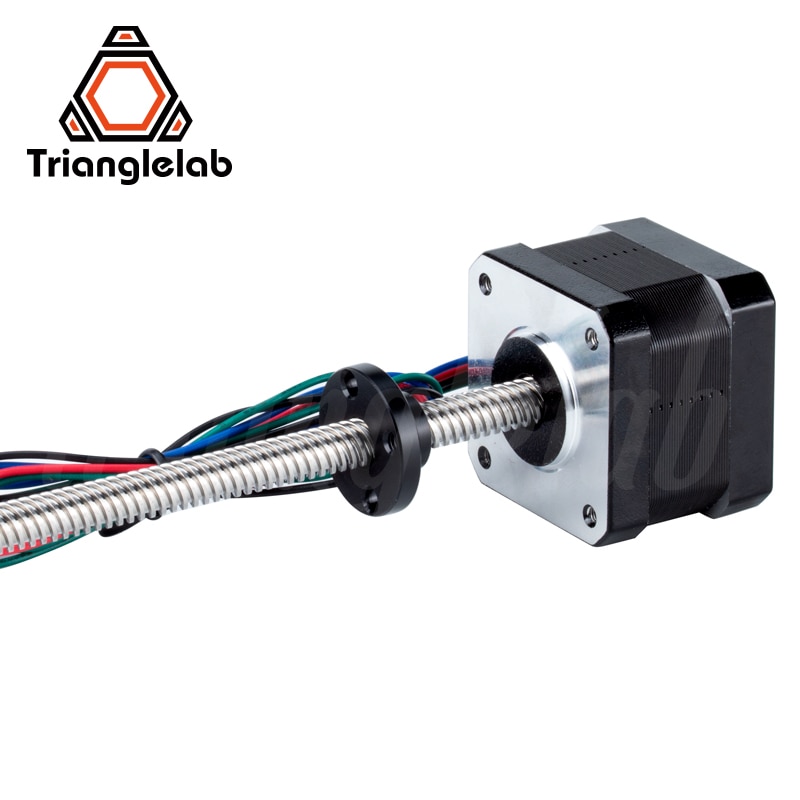 Trianglelab 1PC Nema17 husillo de motor paso a paso T8X8 L = 320MM 1.2A para 3D de prusa i3