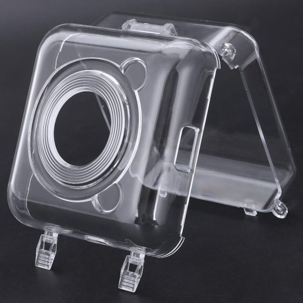 Transparent PC Protective Cover Bag Travel Pocket Carrying Case for Peripage Paper Photo Printer Transparent PC Protective Cover