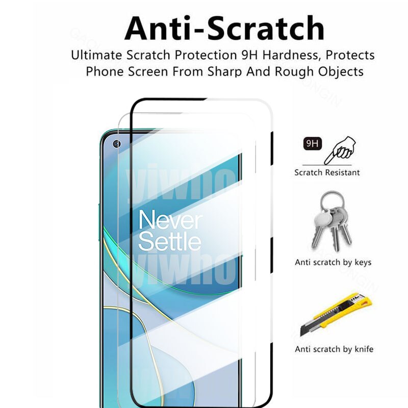 Protezione Schermo In Vetro Temperato 9H Per IPhone 8 Plus - Filtro Anti Luce Blu, 2.5D, Trasparente