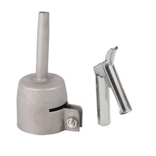 2pcs Welding Nozzles Kit Standard &amp; Triangular For Vinyl Air Triangular 8*9mm Welding Nozzle For Polycarbonate Welding