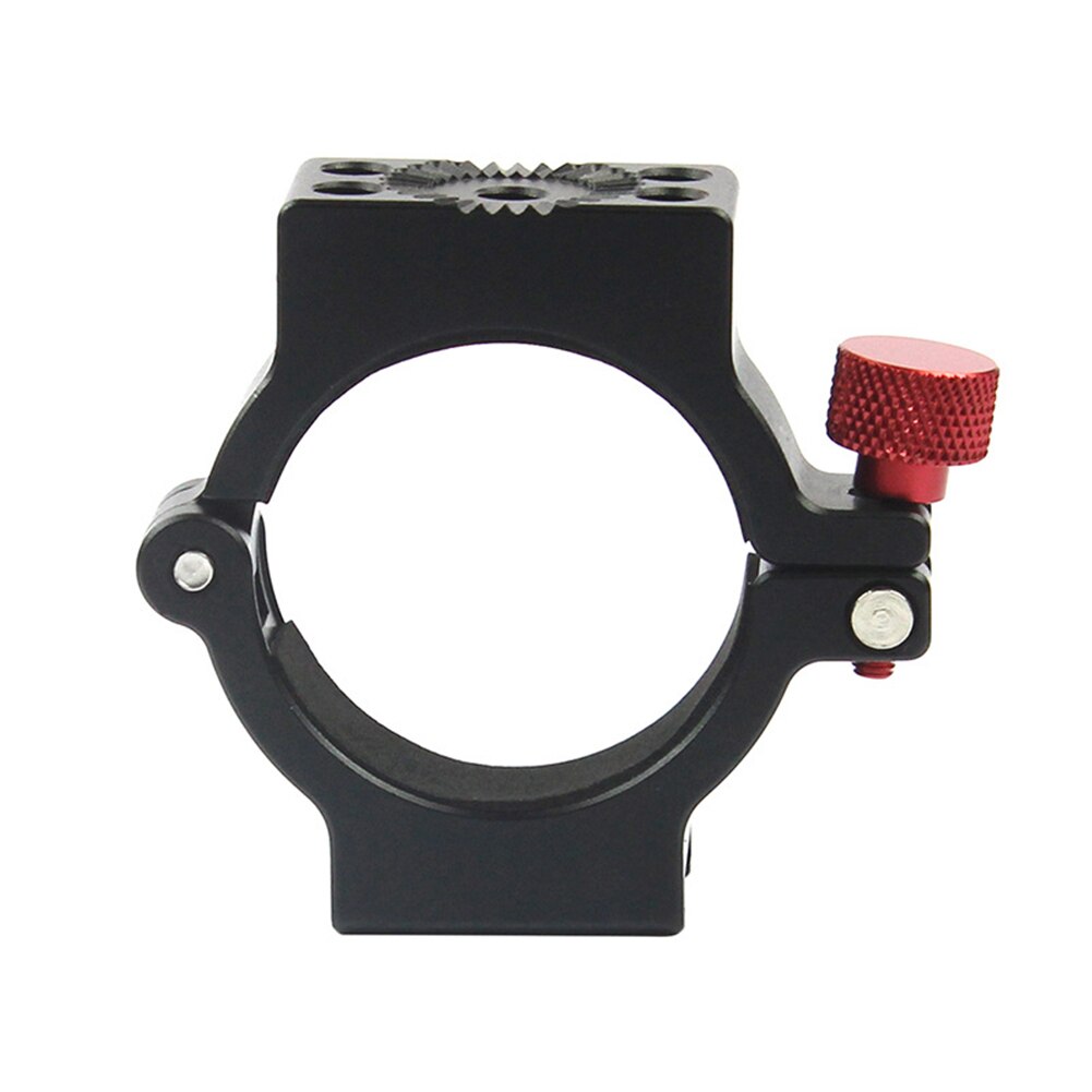 Extensión Adaptador de zapata firmemente estabilizador con soporte de 4 anillos accesorio de luz de vídeo para Zhiyun Smooth 4 manillar Gimbal