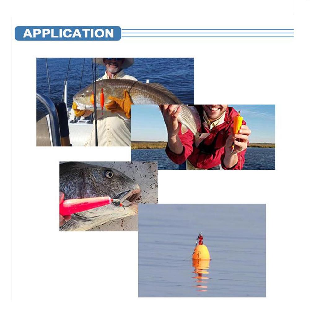 Trout Bobbers, Fishing Floats, 10 Pezzi Foam Fishing Cork, Easy - Foto 3