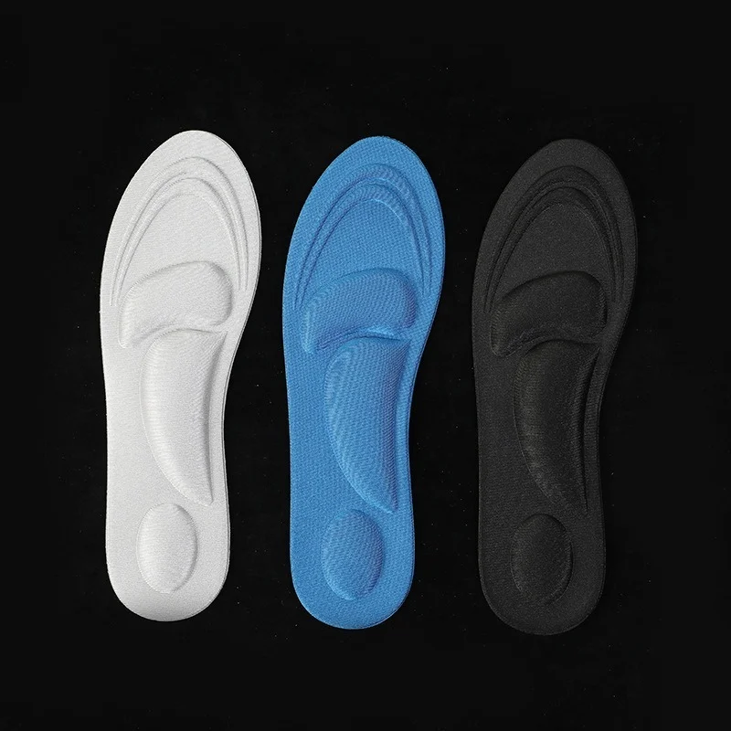 4D Massage Memory Foam Insoles for Shoes Sole Breathable Cushion Sport Running Insoles for Feet Orthopedic Insoles
