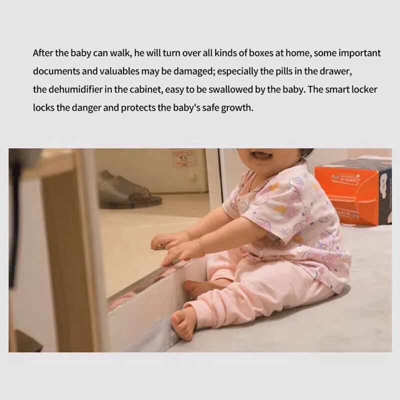 Draadloze Bluetooth Smart Keyless Bestand Ladeblok Lock Onzichtbare Elektrische Locker App Controle