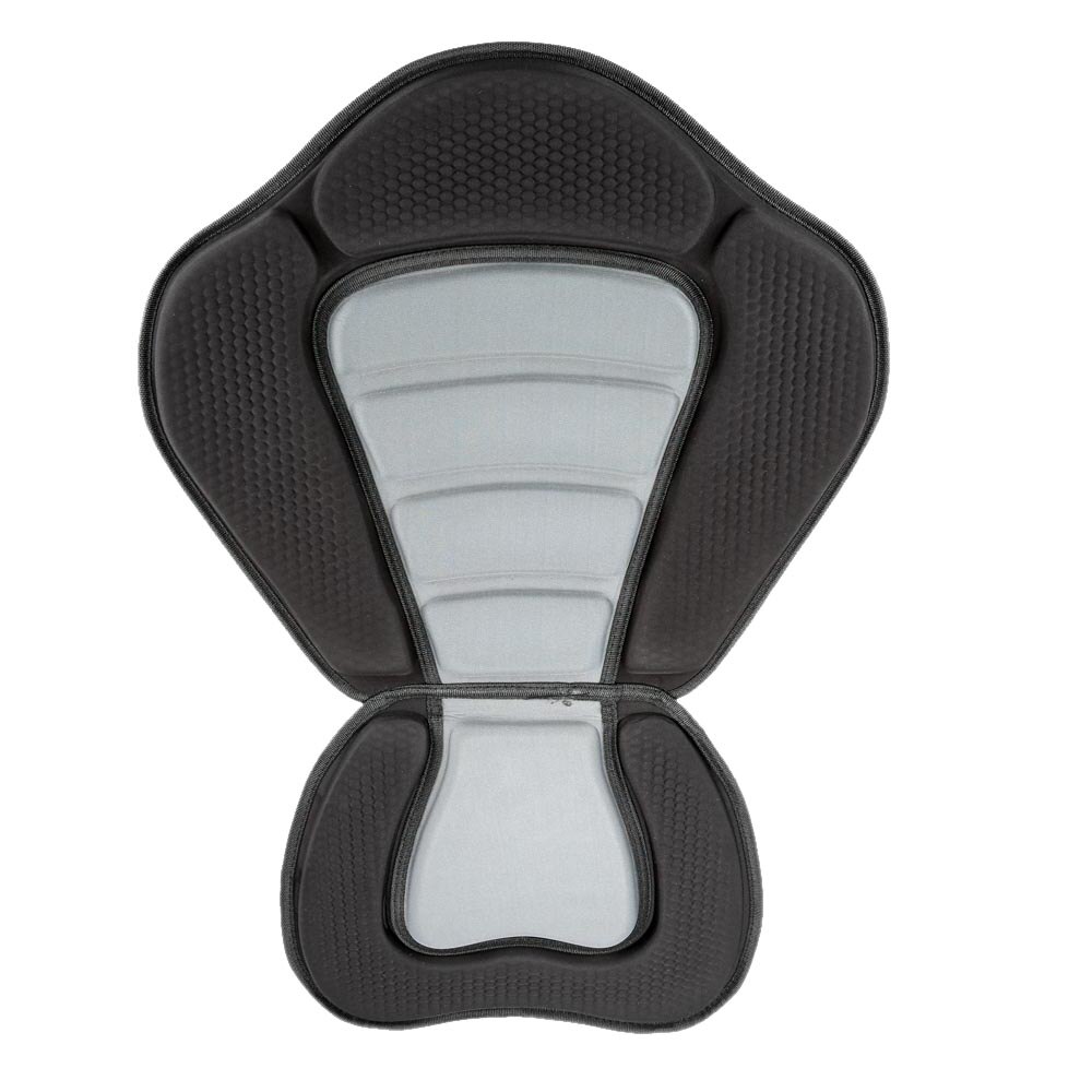 Bote de remos con asiento acolchado para Kayak, Base acolchada antideslizante suave, respaldo ajustable con cojín para barco