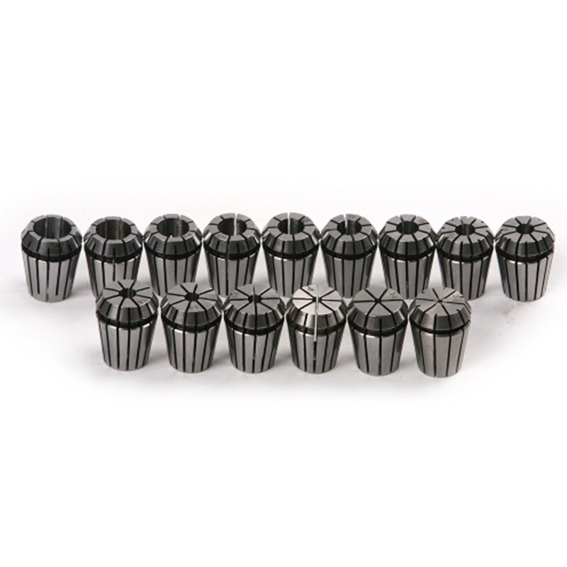 15Pcs ER25 Collet Tool Precision Spring Collet Set Van 2 Mm Tot 16 Mm Cnc Collet Chuck Voor Frezen draaibank Gereedschap En Spindel