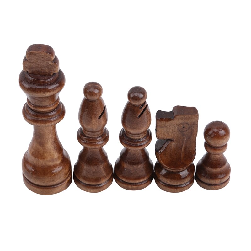 nouveauté Pièces D'échecs En Bois Offre Spéciale 55-91mm hauteur divertissement Jeux Jouets Maternelle jeux éducatifs