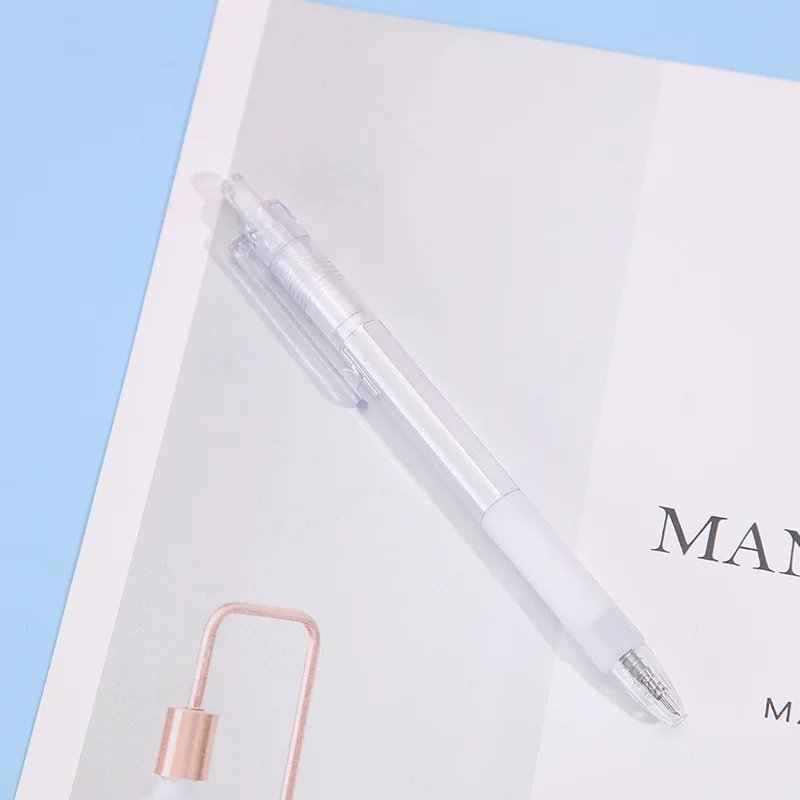 1 pc Kawaii Art Utility Knife Pen Knife Cut Stickers Scrapbooking Cutting Tool Express Box Knife School Supplies DIY Craft: WHITE