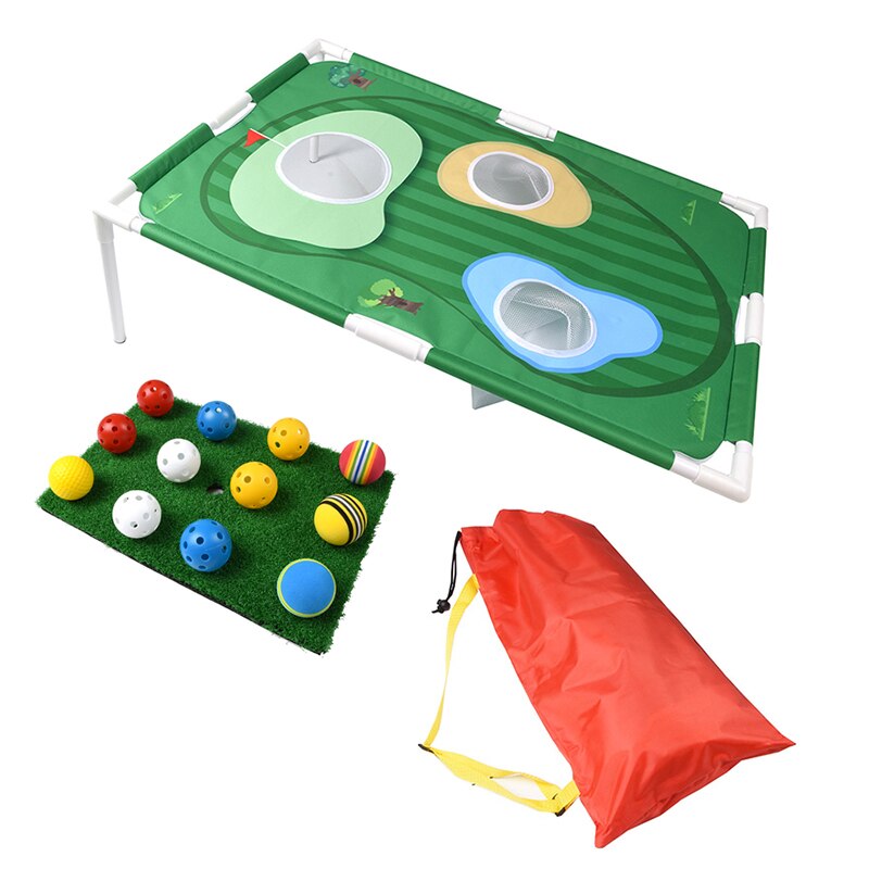 Game Set Golfing Foldable Target Net Golf Golf Chipping Net Set Golfing Target Net For Indoor Outdoor Practice Training