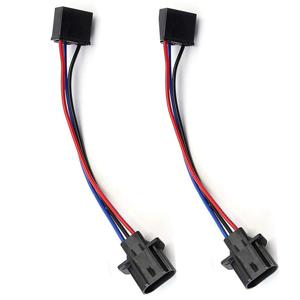 2pcs H4 9003 Male to H13 9008 Female Pigtail 7inch Led Headlight Conversion Cable Wiring Harness Adapters