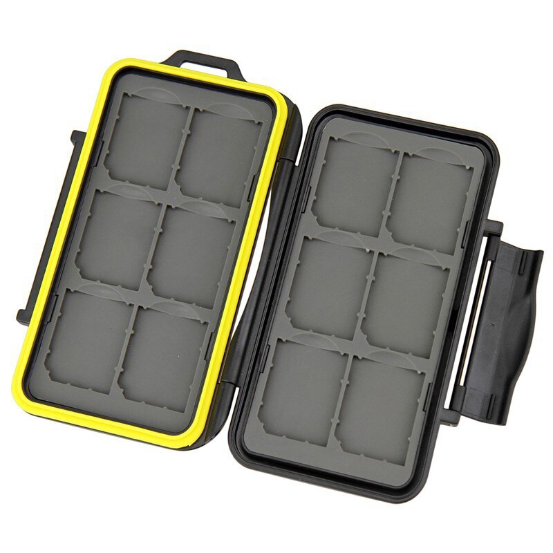 Geheugenkaart Case Waterdicht Avondmaal Sd Kaarthouder Doos Mc-sd12 Voor 12 Pcs Sd Card Case