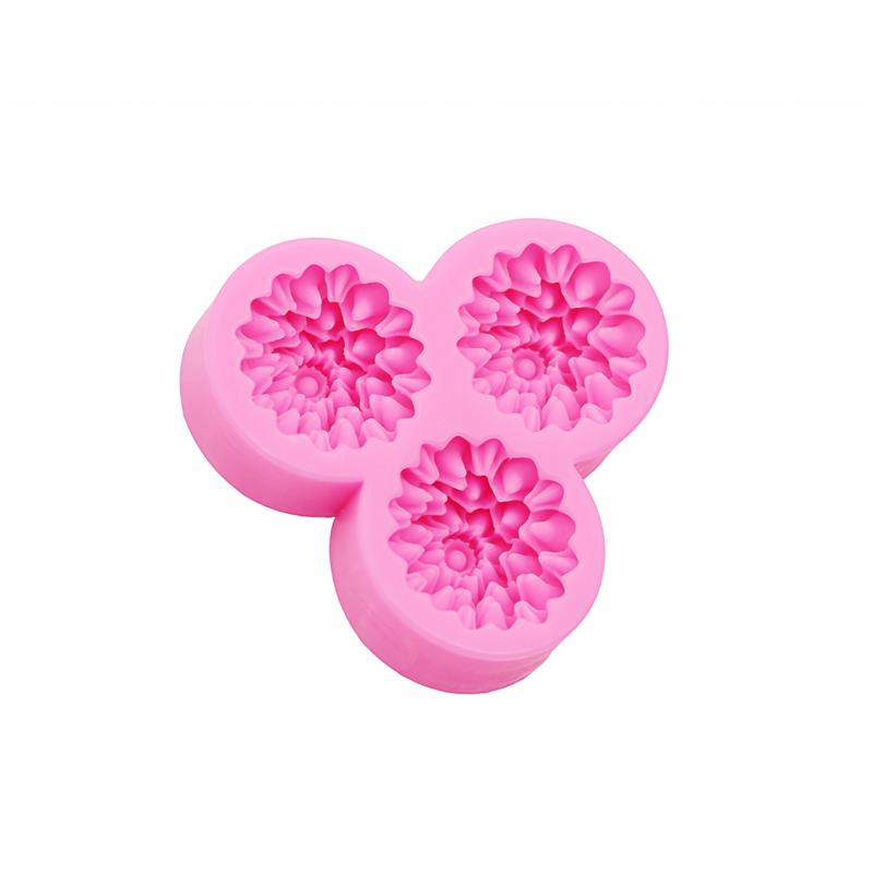 Ping-pong margarida flores molde de silicone diy rosa floral resina caso de telefone cabeça corda acessórios para o cabelo molde flor molde de chocolate