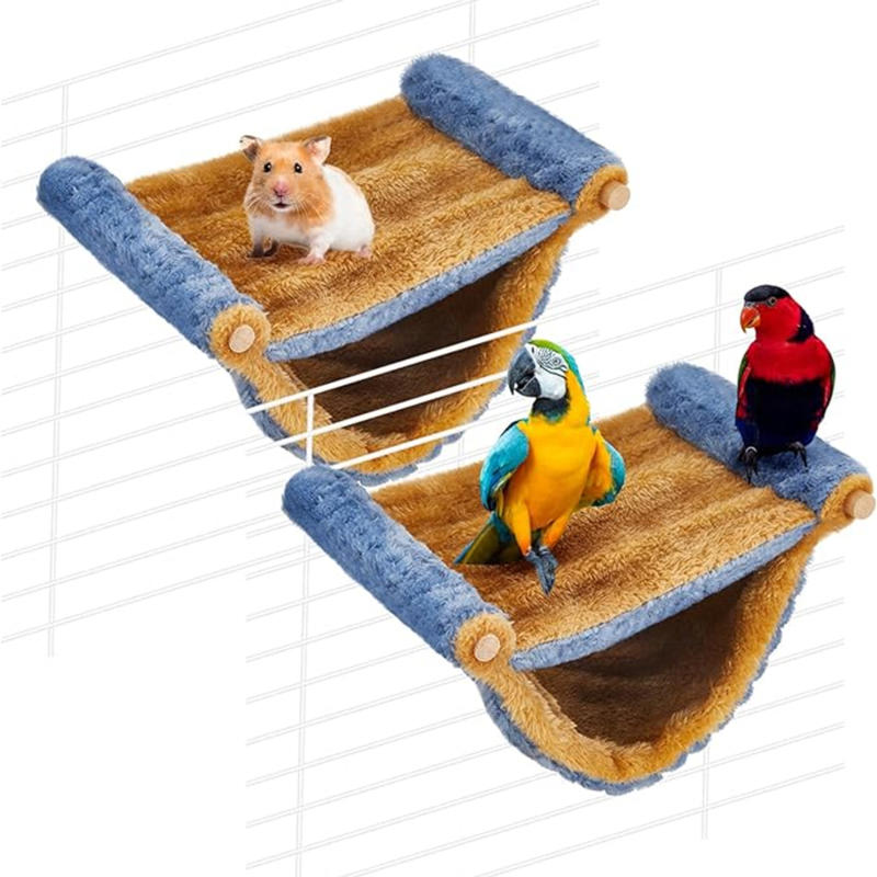 Hamac en peluche pour petits animaux de compagnie, sac de couchage pour hamster, accent d'animaux de compagnie, fournitures pour animaux de compagnie, accessoires de maison pour rat, SLaura rel conflicjos