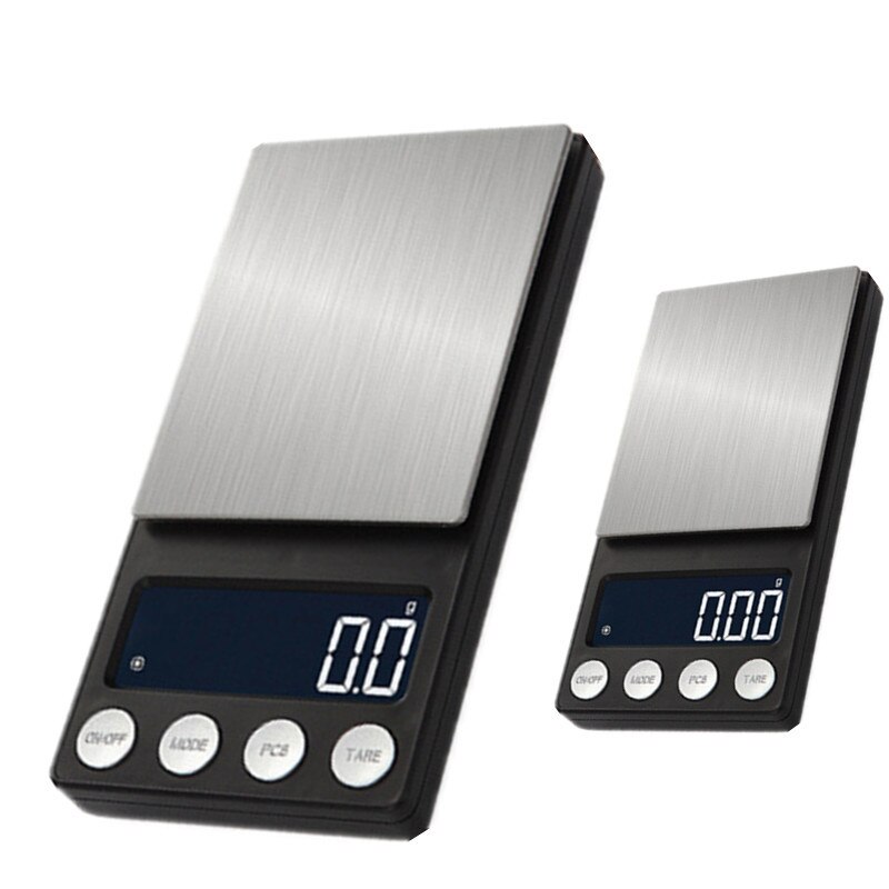 Digital Scale LCD Electronic Kitchen Scale 500g 0.1/500g 0.01/200g 0.01 Food Weigh Portable Weighing Scales 40%off
