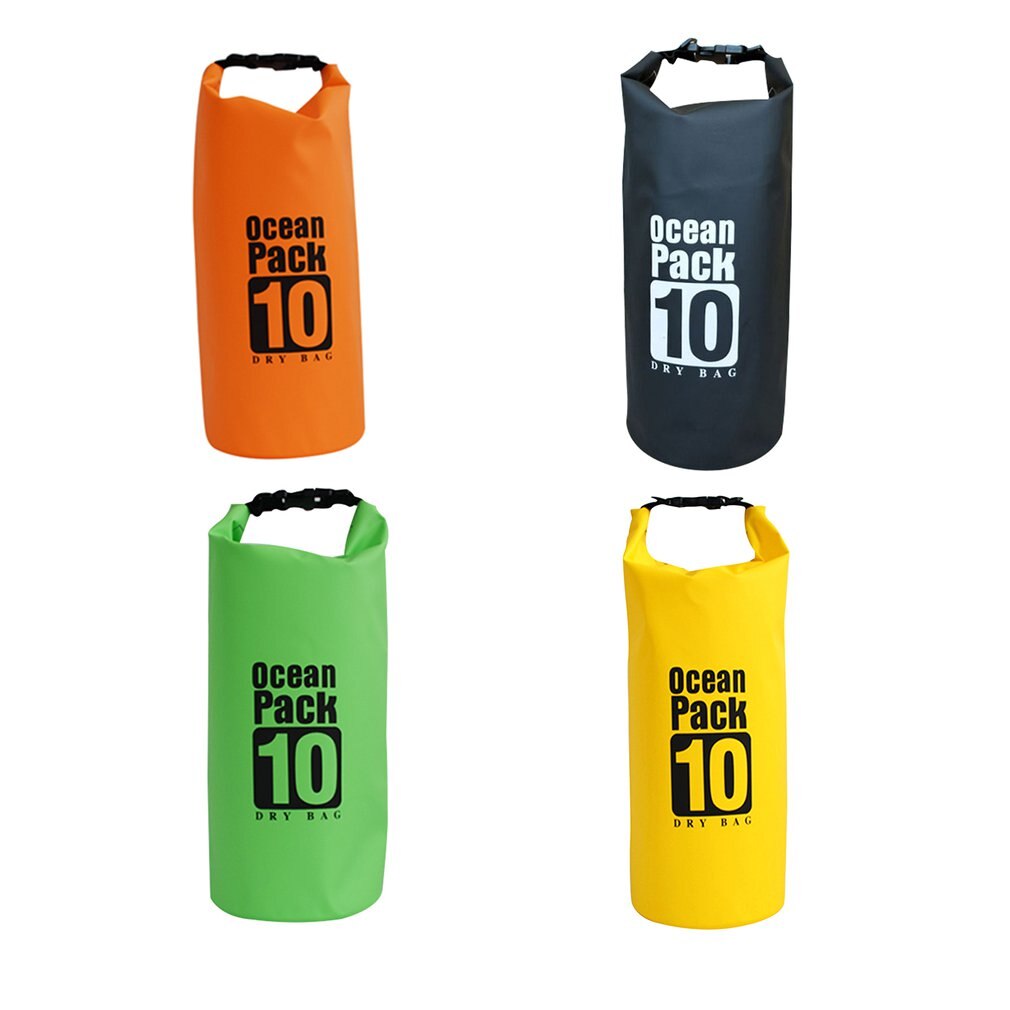 Waterdichte Sport Dry Bag Roll Top Afneembare Schouderbanden Opbergtas Kanoën, Strand, Kamperen En Vissen 10L