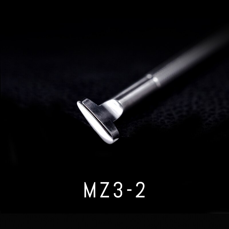 Sozo MZ3 Leer Werk Stempelen Tool Thumbprint Glad In Sheridan Zadel Maken Carving Postzegels 304 Rvs: MZ3-2