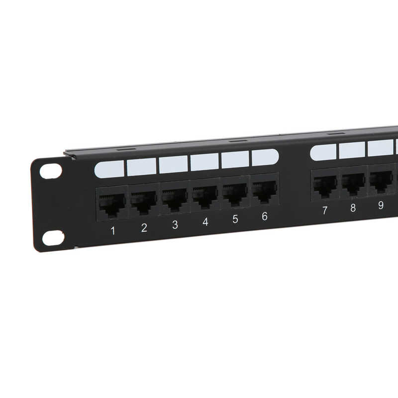 power meter electric meter 24 Port Patch Panel Engineering UTP Distribution Frame Cat 6 Unshielded RJ45 digital