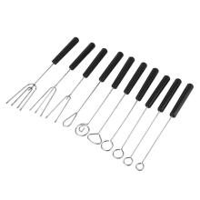 10Pcs Candy Dipping Set DIY Stainless Steel Chocolate Dipping Tool Baking Supply BBQ Tools Accessories Kitchen Kit Kapmore: Default Title