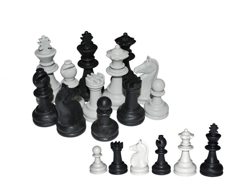 Hi Professionele Schaken Dammen Backgammon Sets Houten En Plastic Opties: Tournament Size Full Chess Pieces