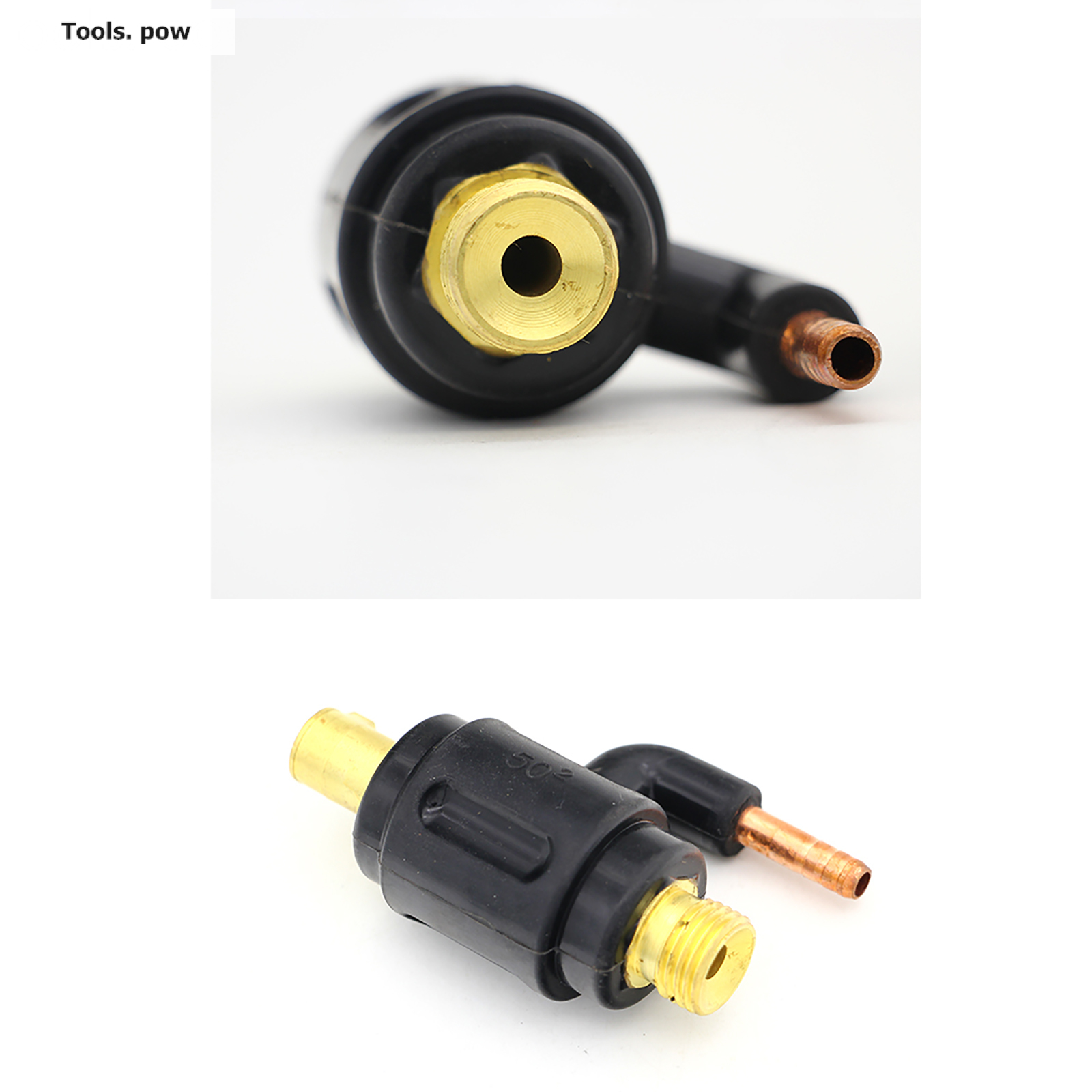TIG Welding Power Cable Quick Convert Connector M12*1.0 Gas Adapter Transfer Integrate 10-25/35-50 Euro Connector For TIG Torch