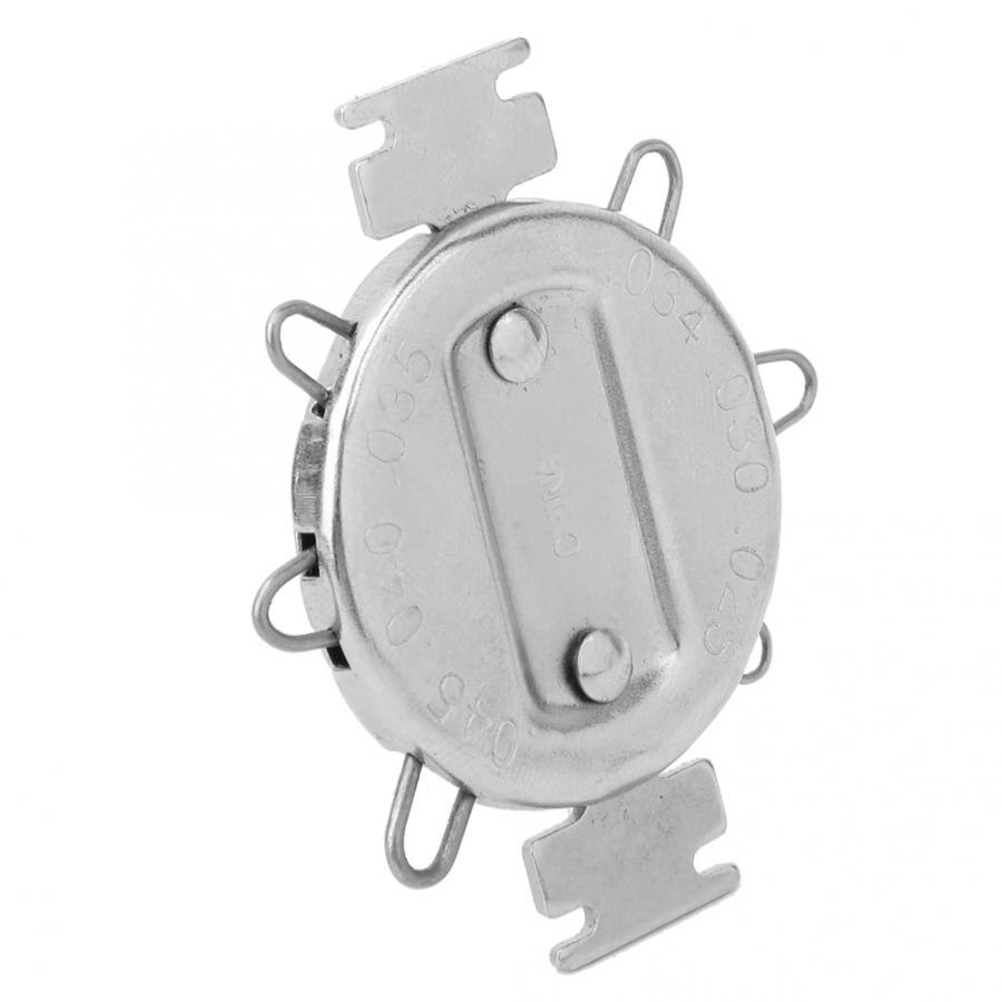 Gauge Spark Plug Gap Gauge Metric Inch Gapper Feeler Gap Adjustment Tool 90 Degree Right Angle Ruler