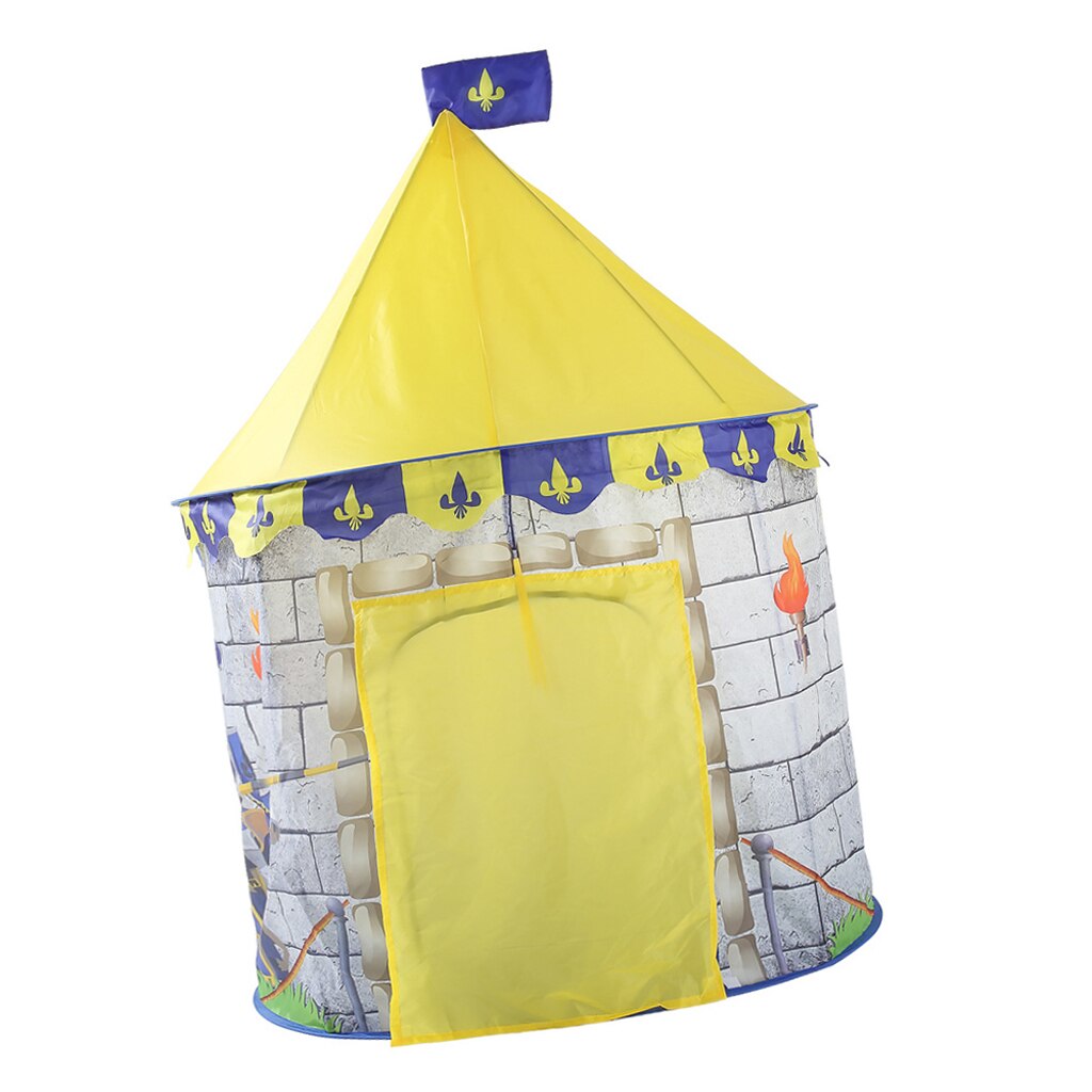 Knight Themed Play House Up Play Tent For Kids Indoor Outdoor Play