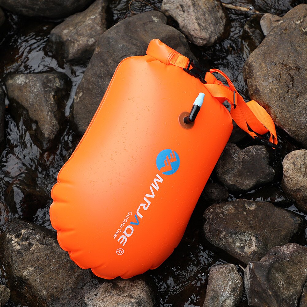 Swim Float Premium Waterproof Inflatable Dry Bag Open Water Swimmers Swimming Buoy