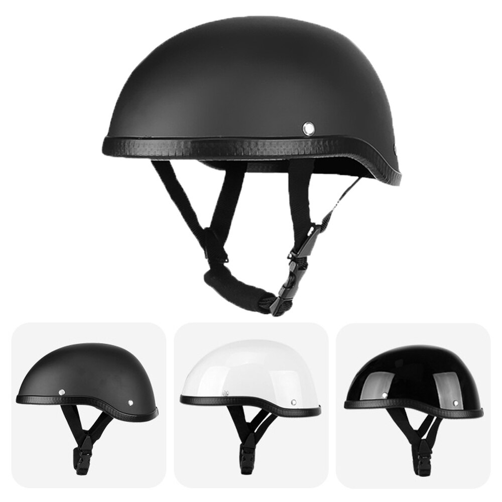 Half Gezicht Motorhelm Bike Helm Open Gezicht Casco De Moto Voor Cafe Racer Chopper Scooter Retro Motocross Helm