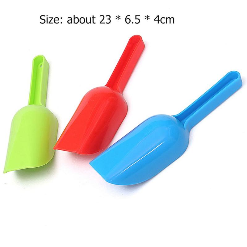 Plein air hiver enfants neige sable Scoop pelle jouet neige outils de combat couleur aléatoire enfants outils de combat fournitures