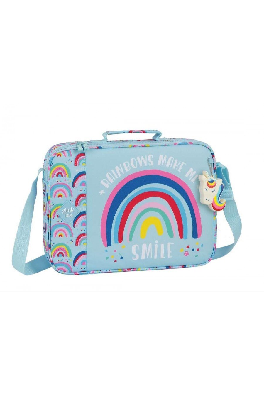 Cartera extraescolares Glowlab rainbow 38x28x6 612033385