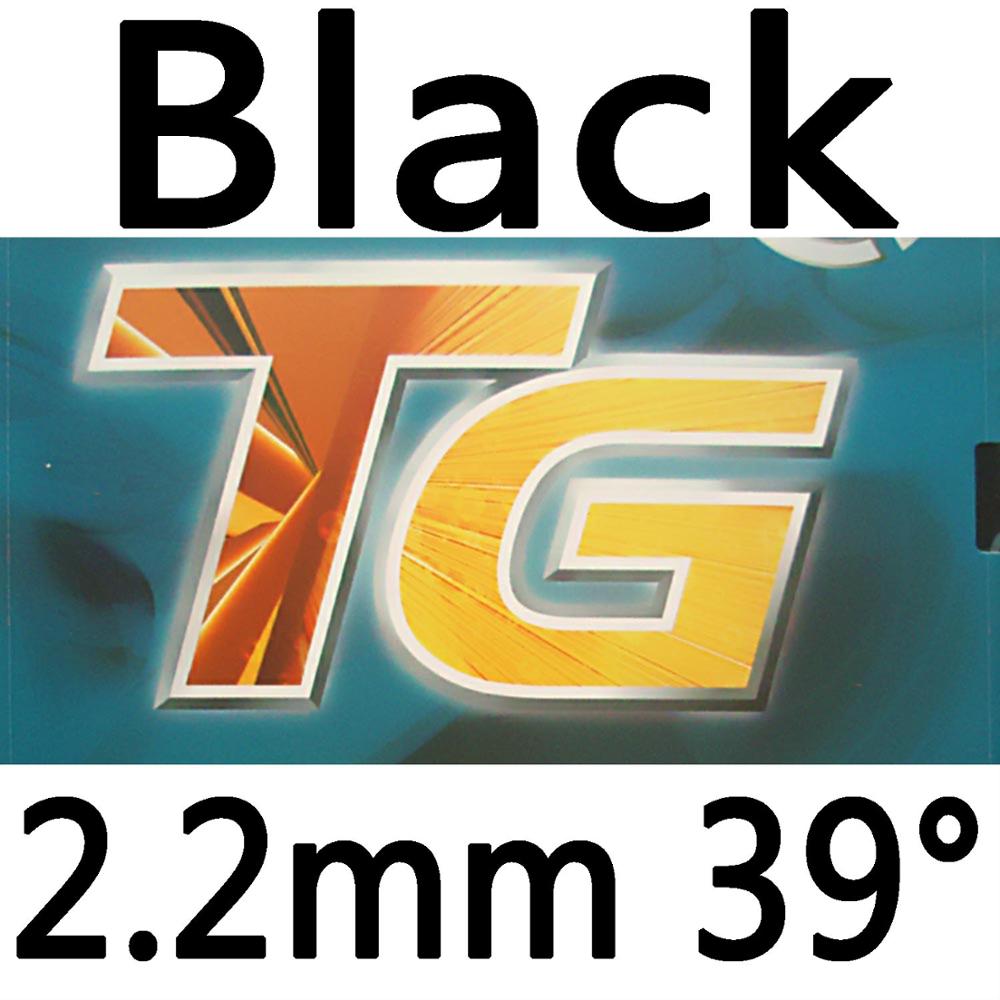 DHS NEO Skyline TG3 contrôle + Speed Pips en caoutchouc, Tennis de Table, ping-pong avec éponge: black 2.2mm H39